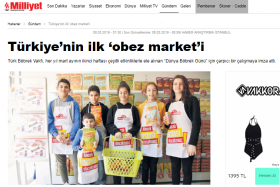 Türkiye’nin ilk ‘obez market’i