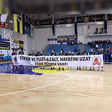 Fenerbahçe Kadın Basketbol Takımına Teşekkürlerimizi Sunuyoruz