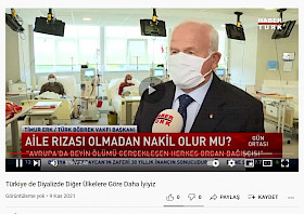 Türk Böbrek Vakfı Organ Bağışı Haftası Haberi