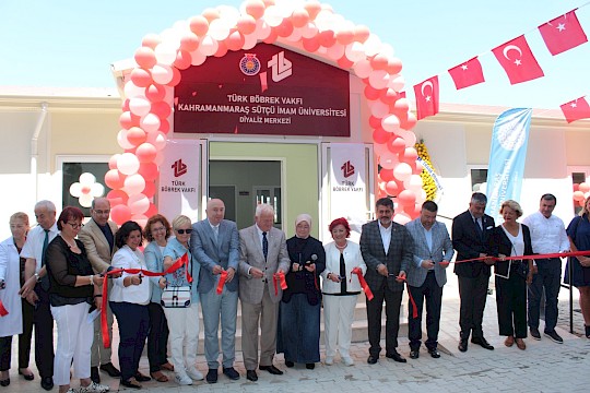 Türk Böbrek Vakfı Kahramanmaraş Sütçü İmam Üniversitesi Hastanesi Diyaliz Merkezi Açılış Töreni