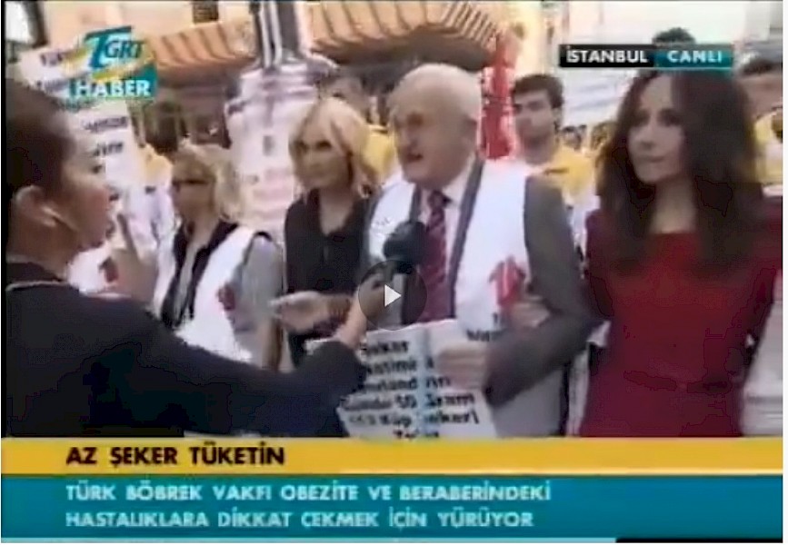 TBV Obezite ve Şeker İle Mücadele Yürüyüşü