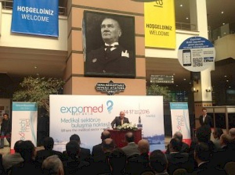 26-29 Mart TÜYAP expoMED Sağlık Fuarı´naydık
