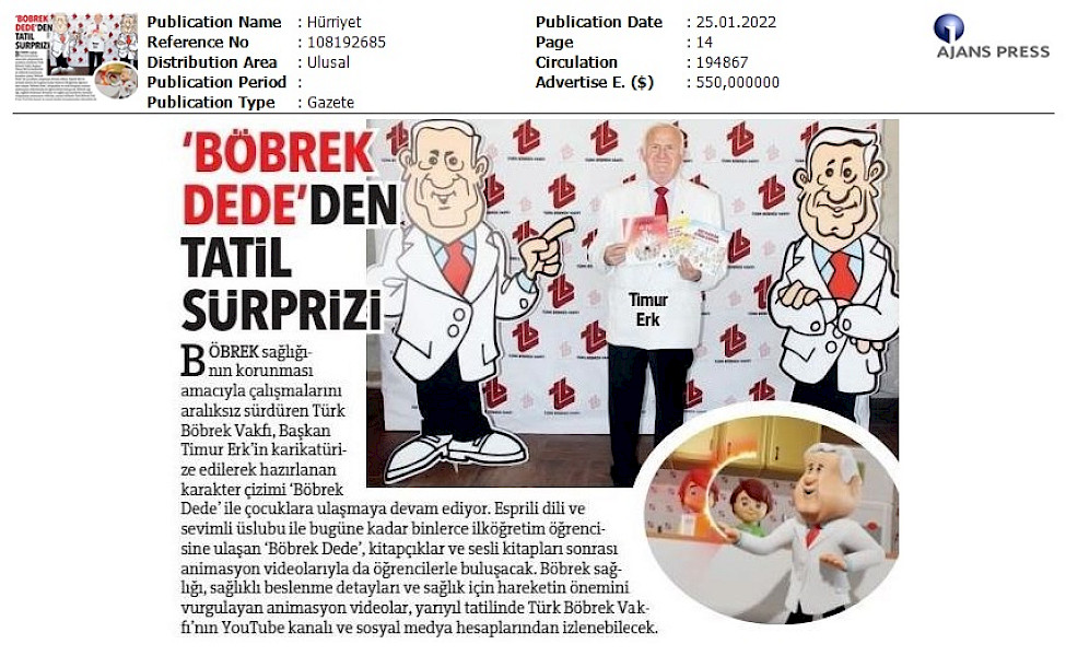 Böbrek Dede´den Tatil Süprizi