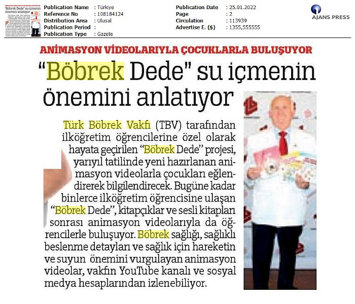 Böbrek Dede su içmenin önemini anlatıyor