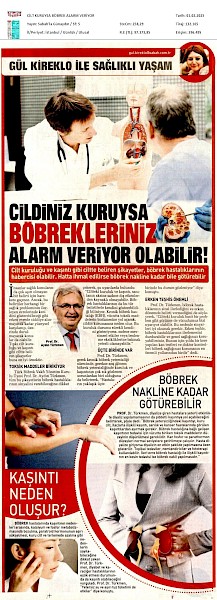 Cildiniz Kuruysa Böbrekleriniz Alarm Veriyor Olabilir