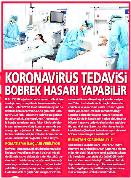 Ağrı Kesiciler Böbrek Hasarına Yol Açabilir
