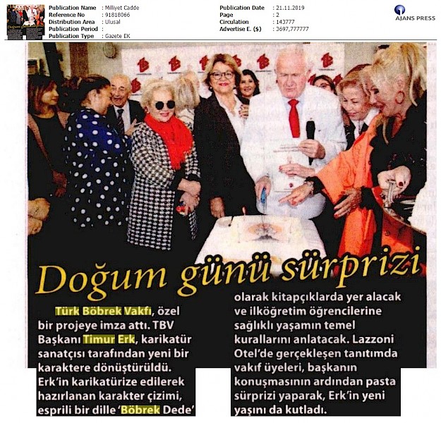 Böbrek Dede´ye Doğum Günü