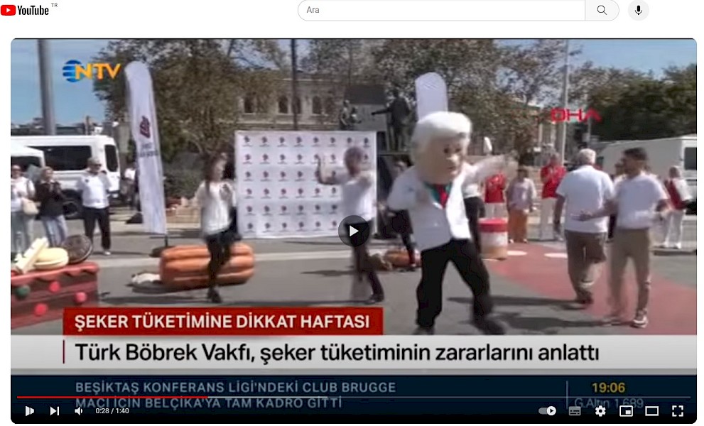 Türk Böbrek Vakfı Şeker Tüketiminin Zararlarını Anlattı