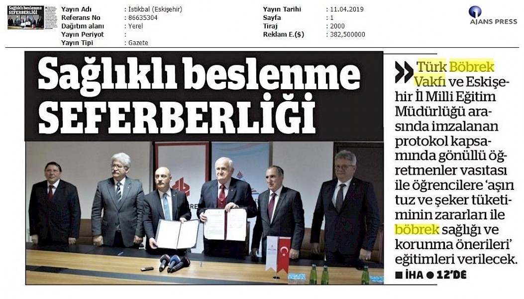 Sağlıklı Beslenme Seferberliği