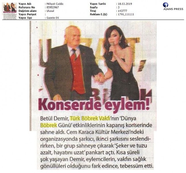Konserde Eylem