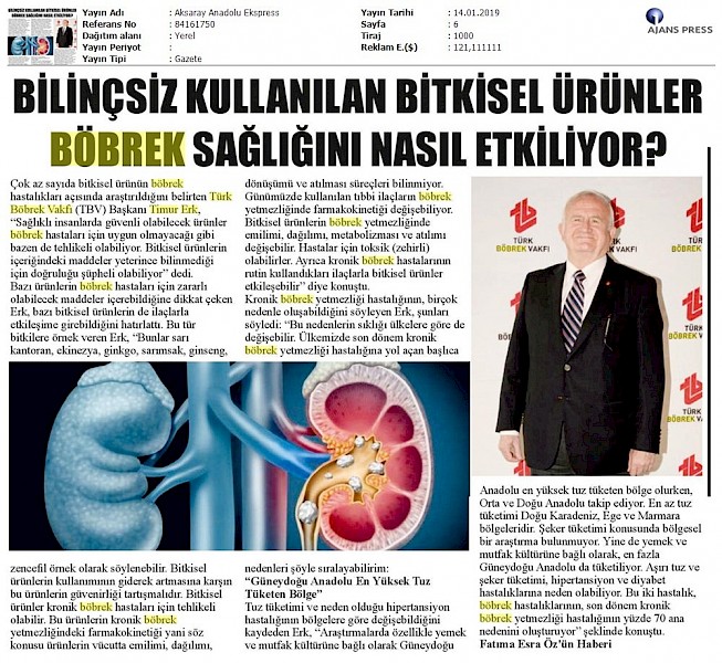 Bilinçsiz Kullanılan Bitkisel Ürünler Böbrek Sağlığını Nasıl Etkiliyor