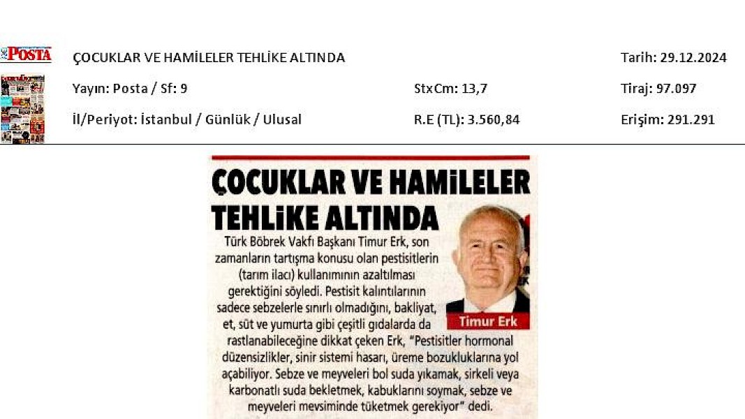 Çocuklar ve Hamileler Tehdit Altında