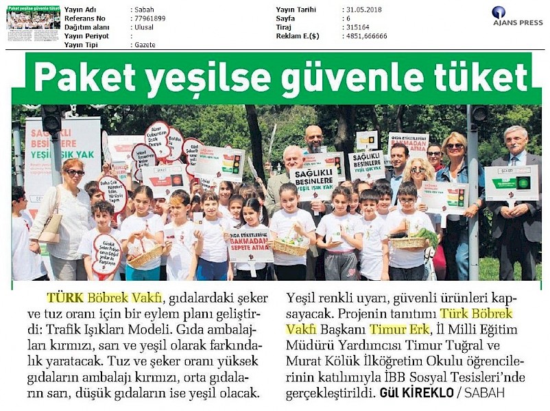 Paket Yeşilse Güvenle Tüket