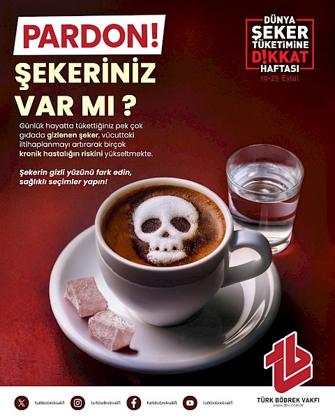 2024 Dünya Şeker Tüketimine Dikkat Haftası