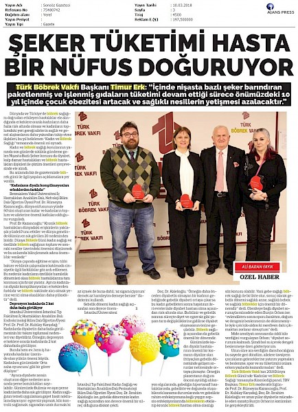 Şeker Tüketimi Hasta Bir Nüfus Doğuruyor