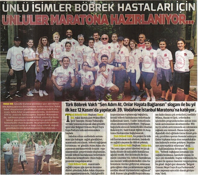 Sen Adım At, Onlar Hayata Bağlansın