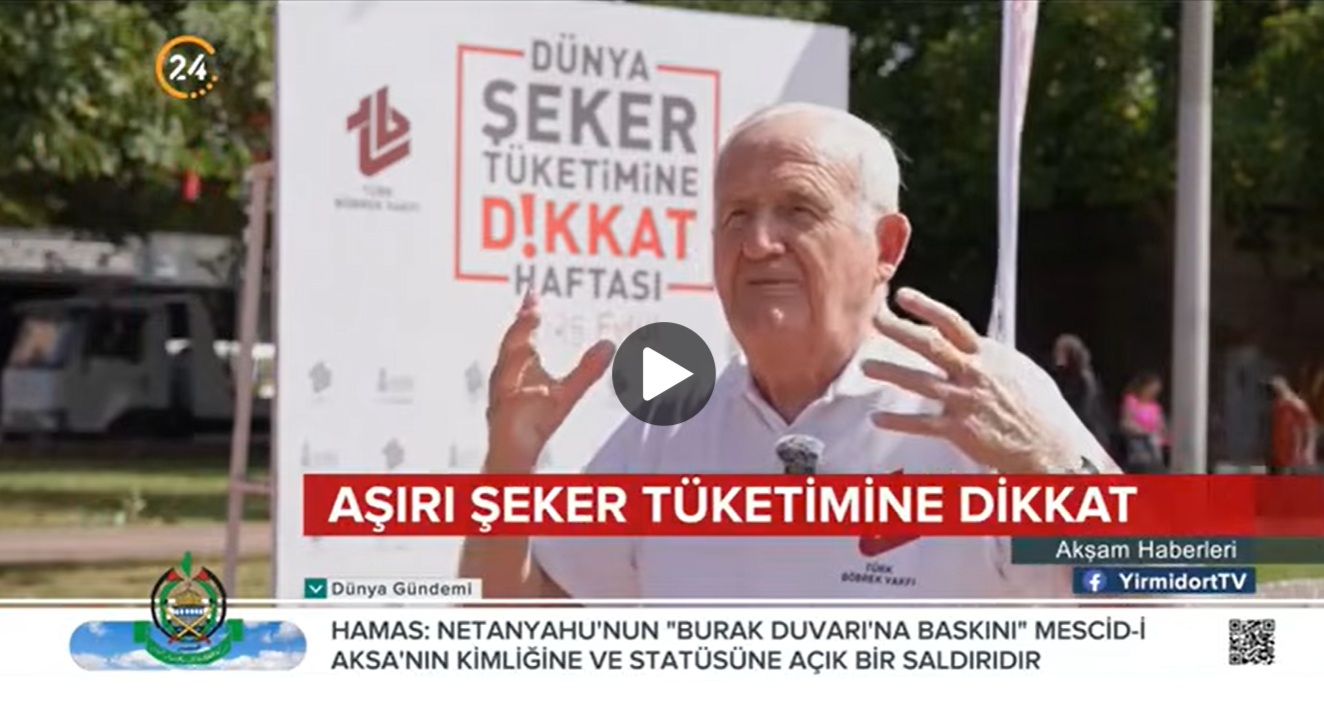 2026 Dünya Şeker Tüketimine Dikkat Haftası Etkinliği (TV24 Haberi)
