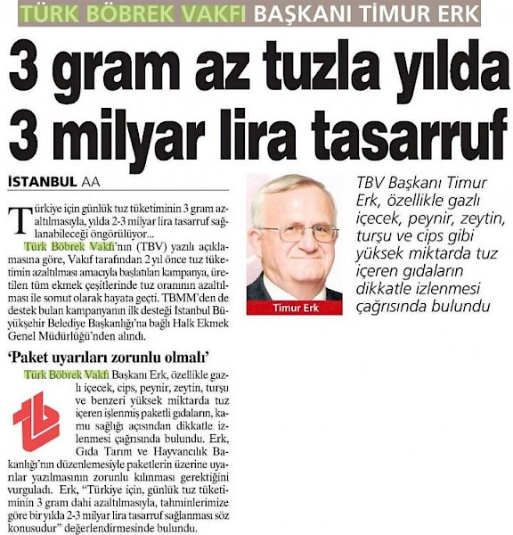 Basında TBV