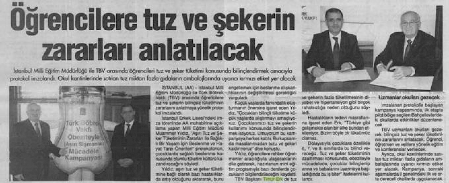 Basında TBV
