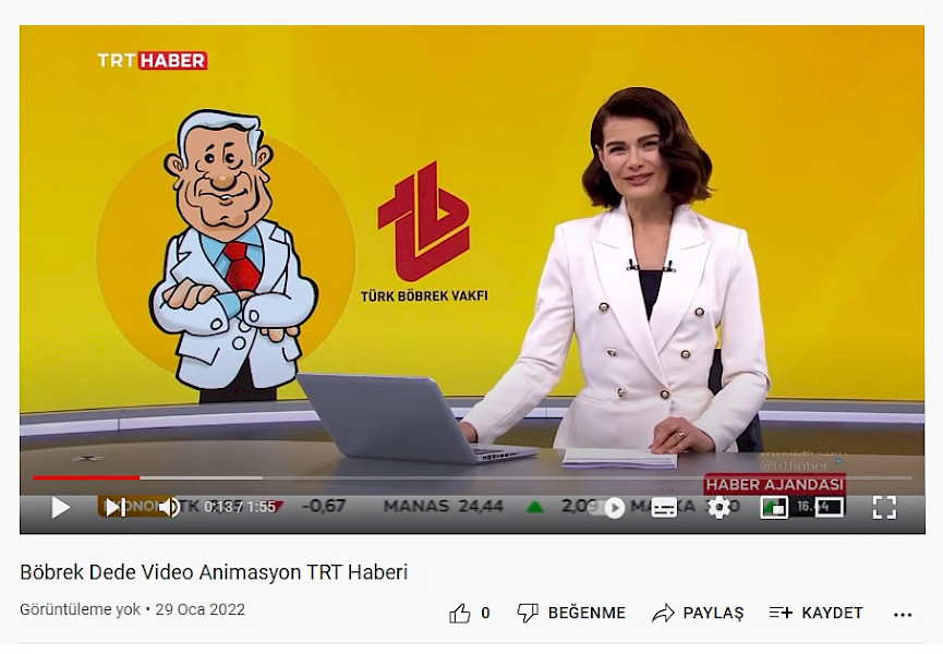 Böbrek Dede Video Animasyonu TRT HABER