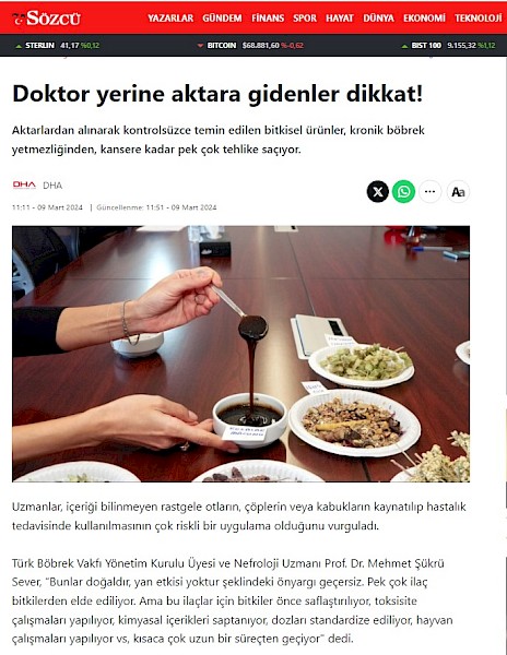 Doktor yerine aktara gidenler dikkat!