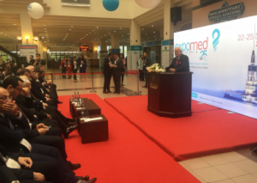TÜYAP Expomed 2018 Fuarı Açılış Töreni