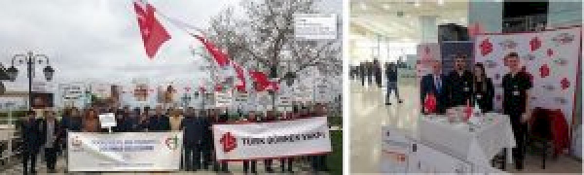 Tekirdağ’daki Yürüyüşte Türk Böbrek Vakfı da Vardı
