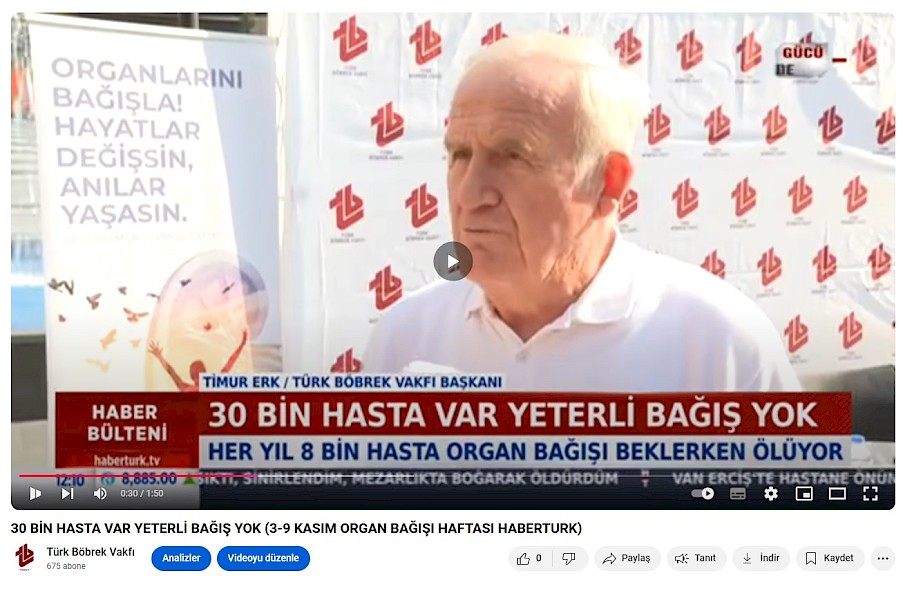 30 BİN HASTA VAR YETERLİ BAĞIŞ YOK