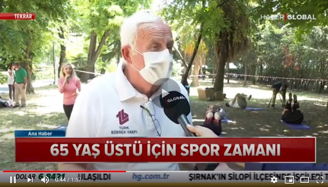 65 Yaş Üstü İçin Spor Zamanı