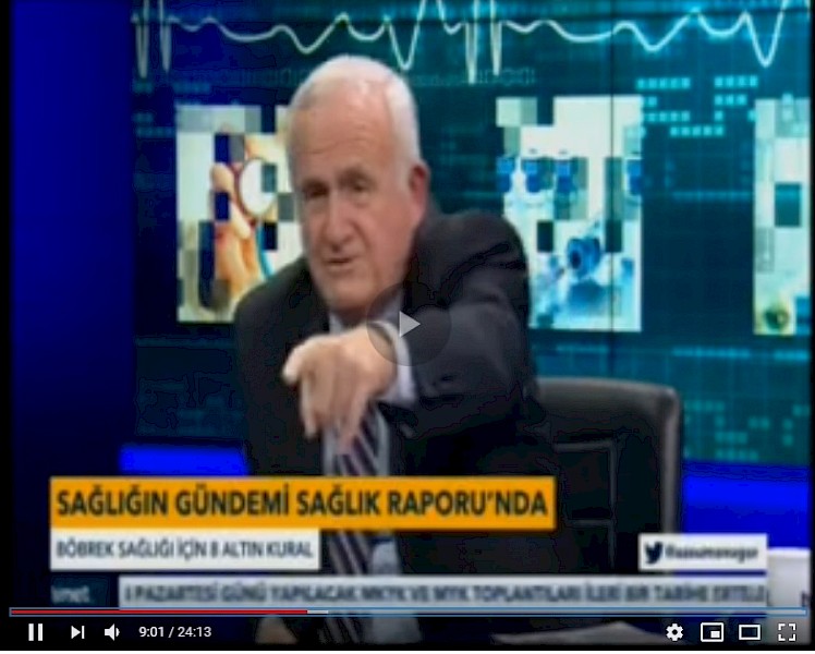 Türk Böbrek Vakfı TVNET Canlı Yayını, Sağlık Raporu Programı