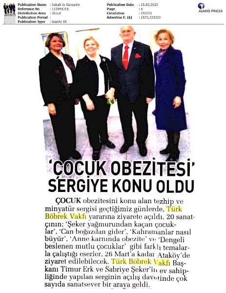 Çocuk Obezitesi Sergiye Konu Oldu