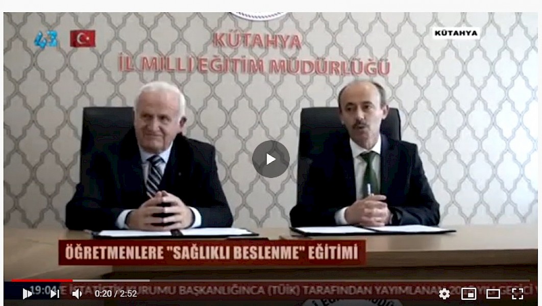 TBV - Kütahya Il Millii Eğitim Müdürlüğü İş Birliği Protokolü