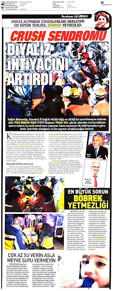 Crush Sendromu Diyaliz İhtiyacını Artırdı