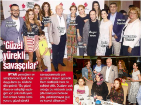 Geleneksel TBV İftarı Ünlüler İle Böbrek Hastalarını Buluşturdu…