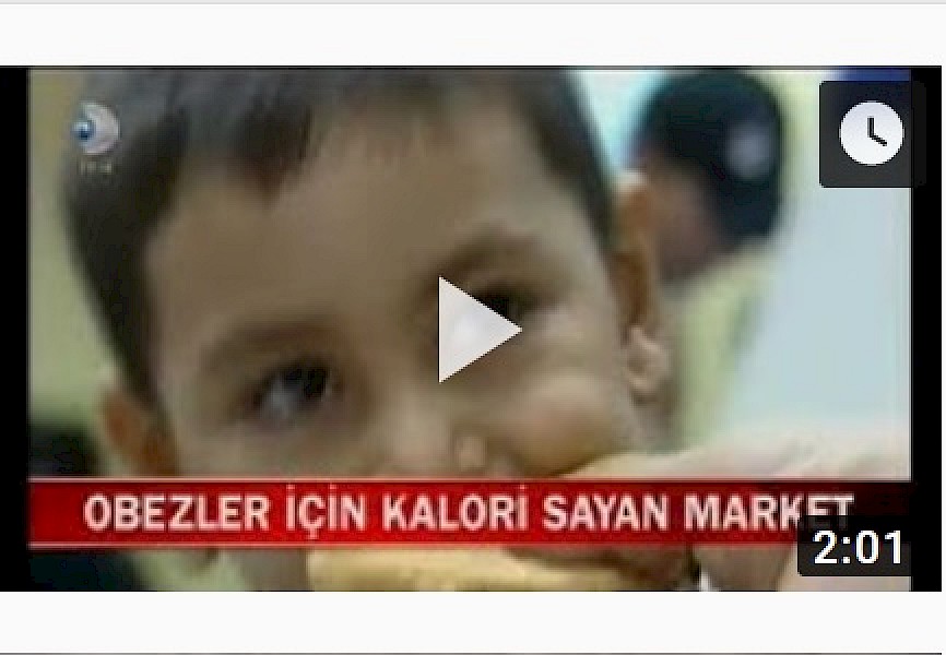 Obezler İçin Kalori Sayan Market