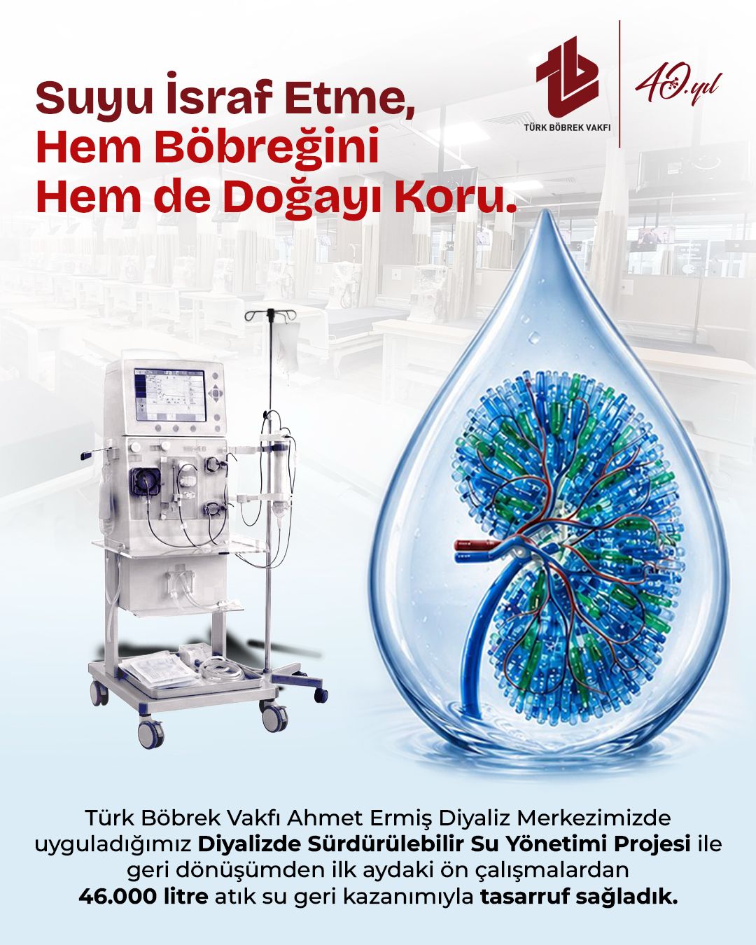 Türkiye’de Bir İlk: Diyalizde Sürdürülebilir Su Yönetimi Modeli