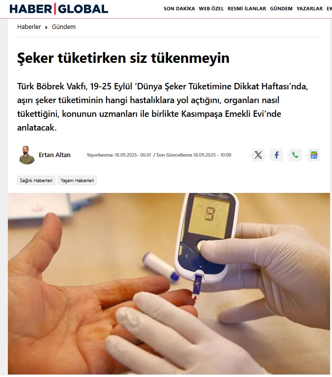 Şeker tüketirken siz tükenmeyin