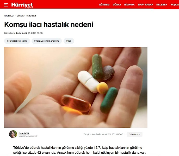 Komşu ilacı hastalık nedeni