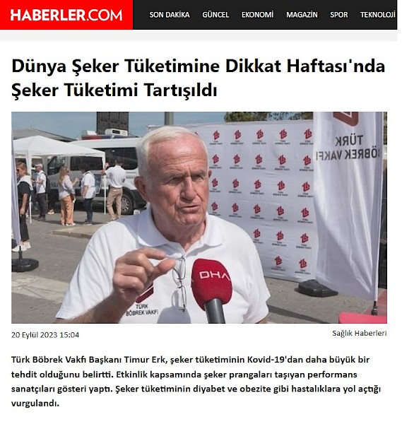 Dünya Şeker Tüketimine Dikkat Haftası´nda Şeker Tüketimi Tartışıldı