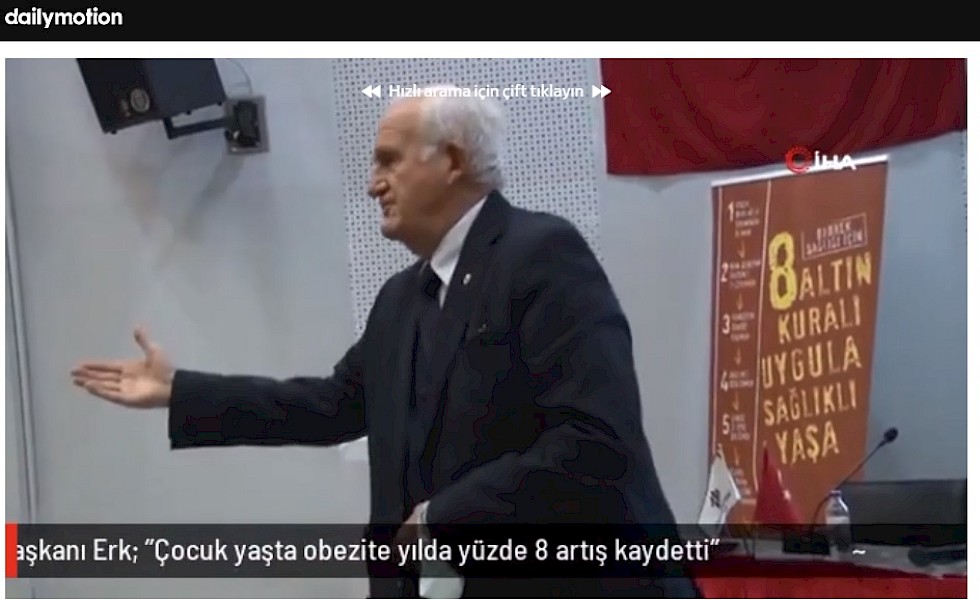 Türk Böbrek Vakfı Başkanı Erk: "Çocuk yaşta obezite yılda yüzde 8 artış kaydetti"