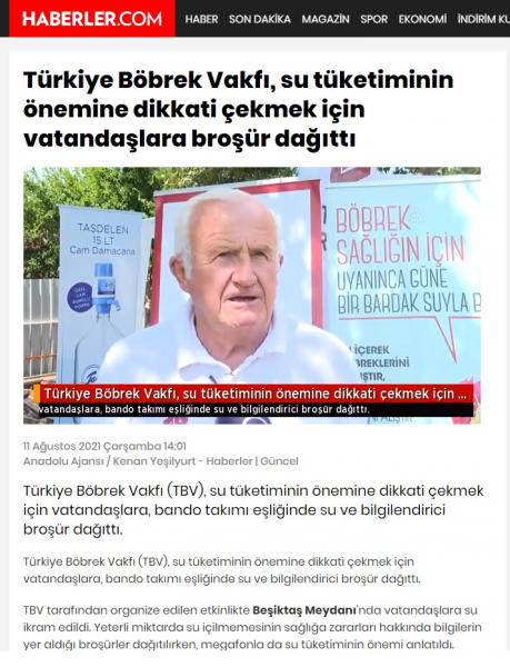 TBV Su Etkinliği
