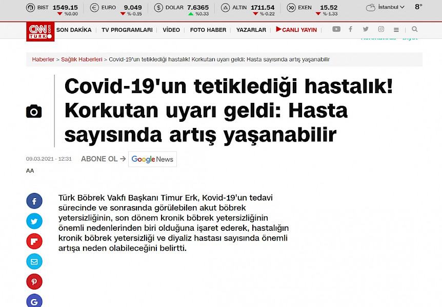 Covid-19´un tetiklediği hastalık! Korkutan uyarı geldi: Hasta sayısında artış yaşanabilir