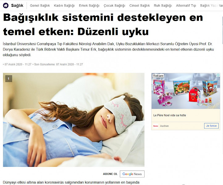 Bağışıklık sistemini destekleyen en temel etken: Düzenli uyku