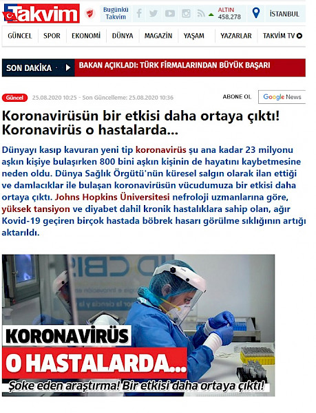 Koronavirüsün bir etkisi daha ortaya çıktı!