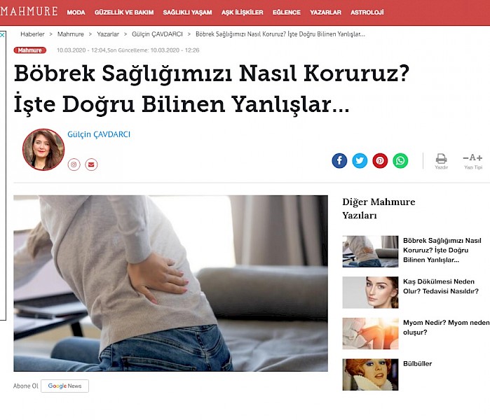 Böbrek Sağlığımızı Nasıl Koruruz?