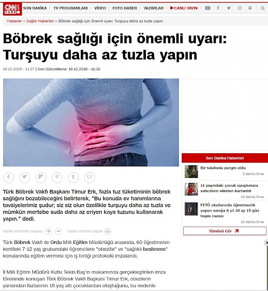 Böbrek Sağlığı İçin Önemli Uyarı: Turşuyu Daha Az Tuzla Yapın