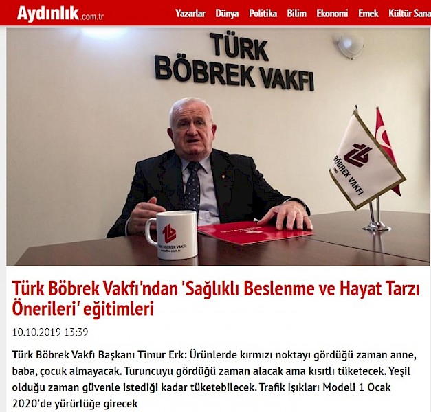 TBV´den ´Sağlıklı Beslenme ve Hayat Tarzı Önerileri´ Eğitimleri