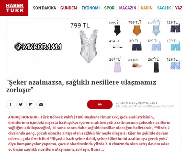 Şeker azalmazsa, sağlıklı nesillere ulaşmamız zorlaşır