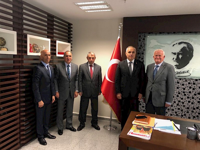 TBV Başkanı Timur Erk´in Valilik Ziyareti