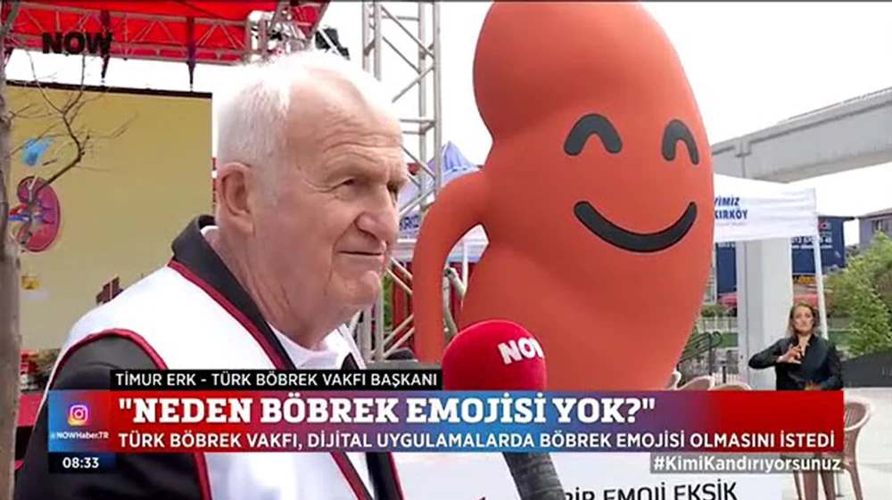 T&uuml;rk B&ouml;brek Vakfı Emoji Etkinliği Haberi (Now TV)